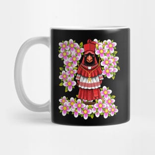 Red Cardinal dogwood flower North Carolina Virginia Mug